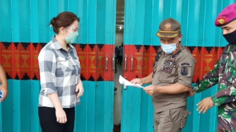 Tak Terapkan Prokes, Toko Oleh-Oleh Khas Lampung Disegel