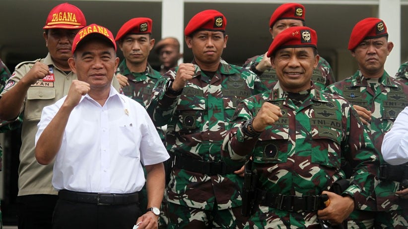 Apel Kesiapan Kopassus dan Tagana Hadapi Fenomena La Nina - Bagian 3