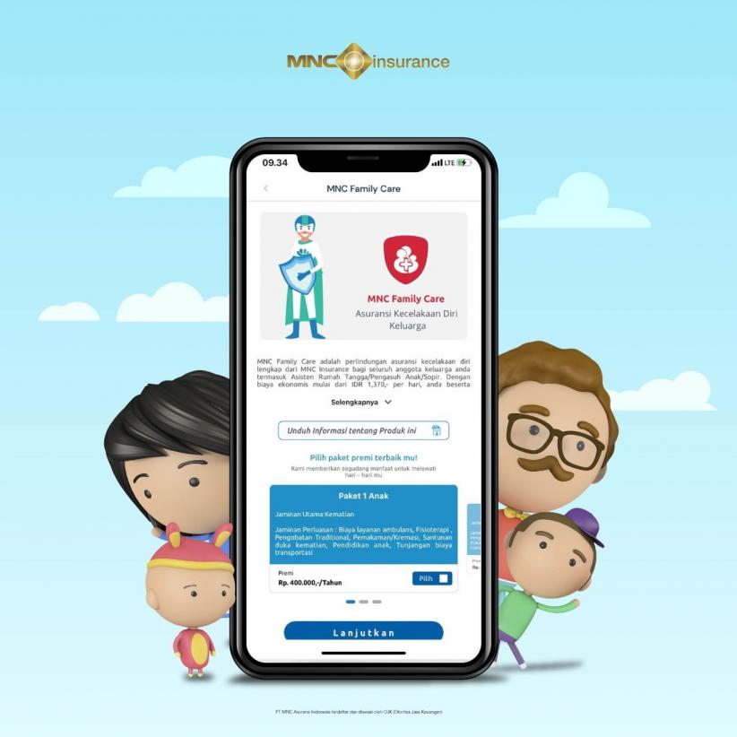 Proteksi Keluarga dengan “MNC Family Care”, Unduh Aplikasi Asuransi Terlengkap Hario!