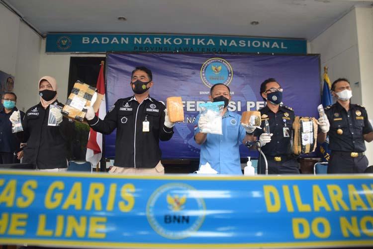  Edarkan Sabu 500 Gram, Oknum Polisi Ditangkap BNNP Jateng