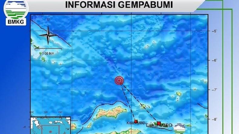 Gempa Siang Ini M4,5 Guncang Maluku Barat Daya, Tak Berpotensi Tsunami