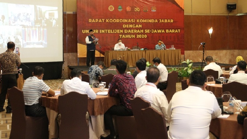 Tangkal Potensi Gangguan Kamtibmas, Wagub Jabar Minta Intel Berbaur dengan Warga