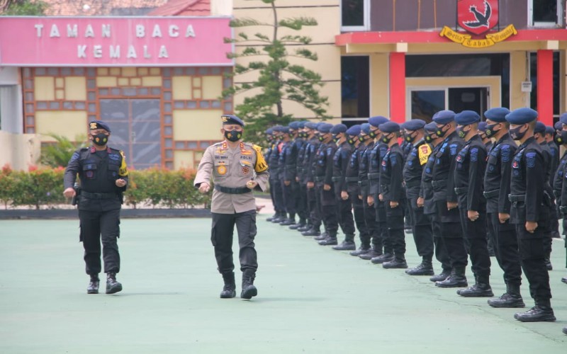 Cegah Kerumunan Malam Tahun Baru, Polda Sumsel Kerahkan Pasukan hingga Perbatasan