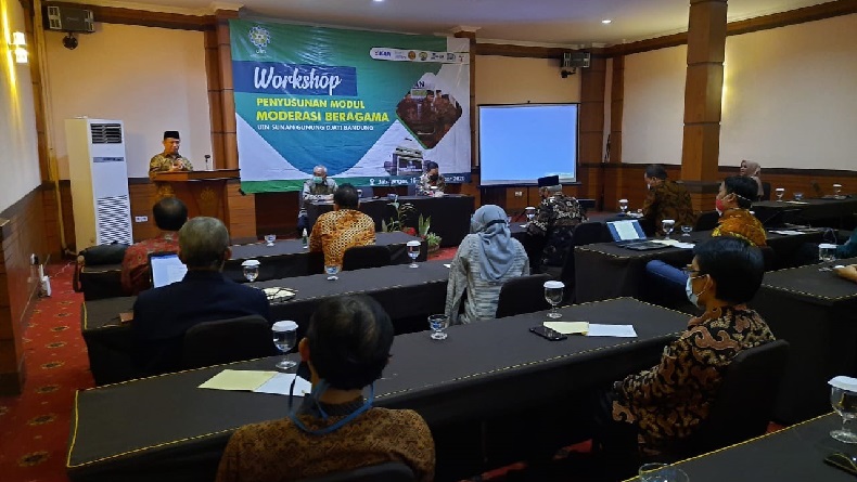 UIN SGD Bandung Susun Modul Moderasi Beragama Acuan bagi Sivitas Akademik dan Mubalig