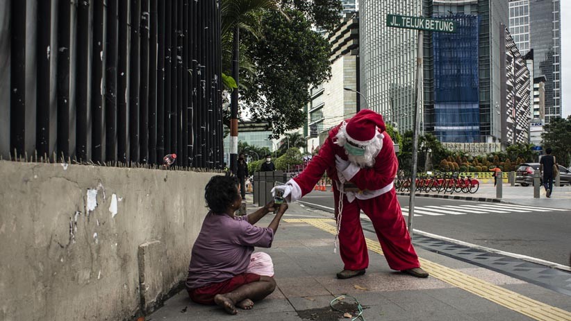 Asyik, Sinterklas Bagi-Bagi Kopi Gratis untuk Warga Jakarta - Bagian 3