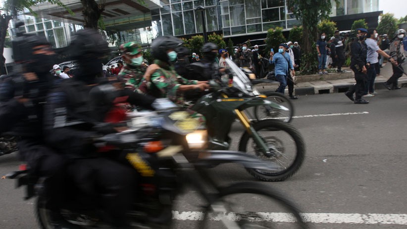 Aksi 1812 Dibubarkan Paksa TNI - Polisi - Bagian 6