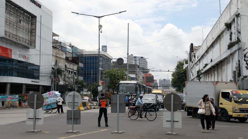 Uji Coba Pengalihan Arus Lalu Lintas Kawasan Kota Tua Jakarta - Bagian 3