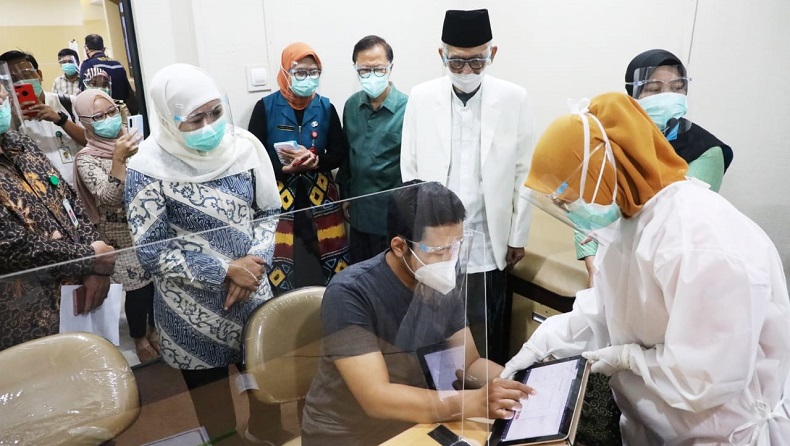 Jatim Dapat Jatah 317.000 Vaksin Covid-19 dari Kemenkes, 2.404 Vaksinator Disiapkan