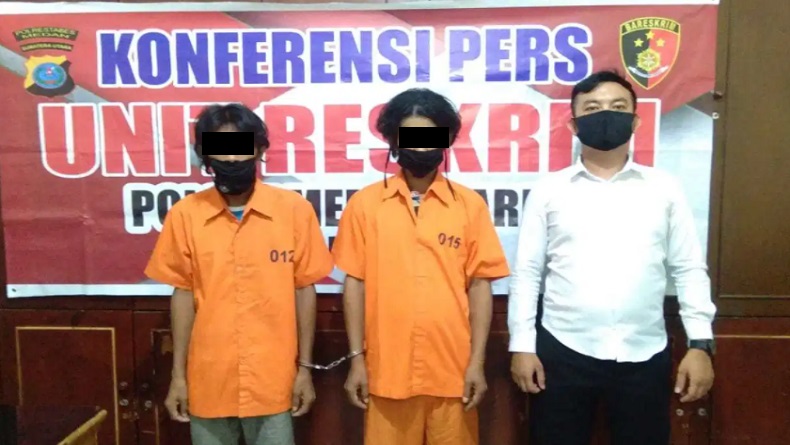 Kantongi Sabu dan Ganja, 2 Pemuda di Medan Ditangkap