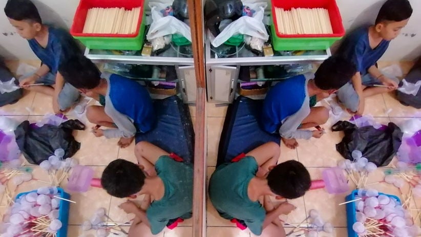 Liburan Produktif, Anak-Anak Jakarta Barat Ini Buat Saringan Ikan Cupang - Bagian 3