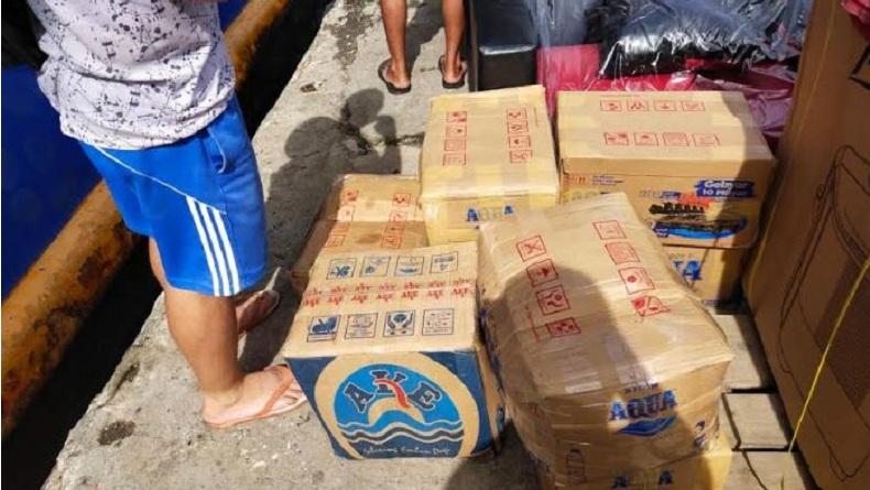 Polisi Temukan 8 Dus Miras Cap Tikus Tanpa Pemilik di Pelabuhan Melonguane Talaud