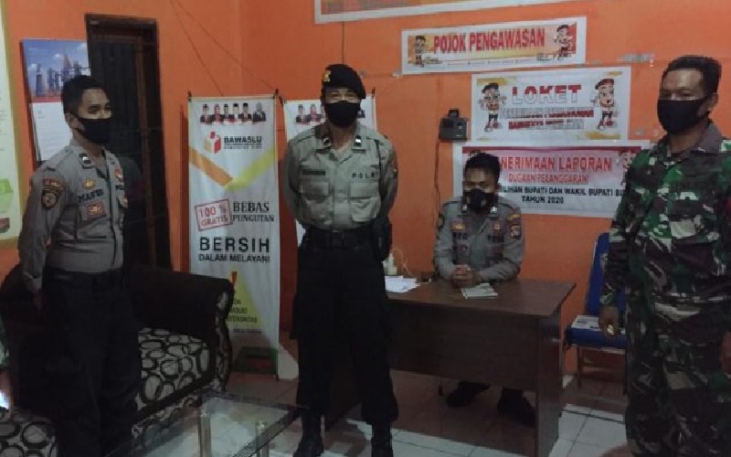 Pilkada Usai, TNI Polri Tetap Berjaga di Gedung KPU Bima