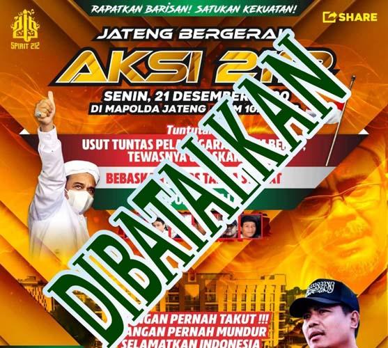 title Nasihat Ulama Jateng Manjur, Korlap 2112 Batalkan Rencana Aksi Bebaskan Habib Rizieq Nasihat Ulama Jateng Manjur, Korlap 2112 Batalkan Rencana Aksi Bebaskan Habib Rizieq