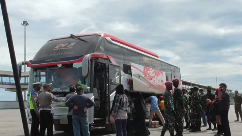Jelang Libur Nataru, Petugas Gabungan Gelar Operasi di Pelabuhan Bakauheni