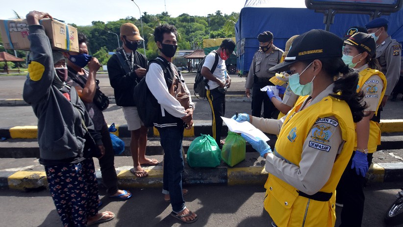 Masuk Bali, Penumpang Kapal Wajib Menunjukkan Surat Rapid Test Antigen