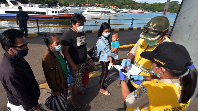 Masuk Bali, Penumpang Kapal Wajib Menunjukkan Surat Rapid Test Antigen
