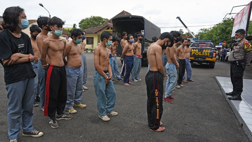 Berkerumun Hingga Terlibat Tawuran 33 Pelajar Diamankan Polisi Di Serang Bagian 2