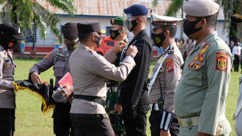 Jelang Nataru, Polda Sulbar Fokus pada Pencegahan Terbentuknya Klaster Baru Covid-19