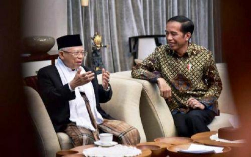 Reshuflle Makin Dekat, Jokowi-Ma'ruf Bicara Empat Mata