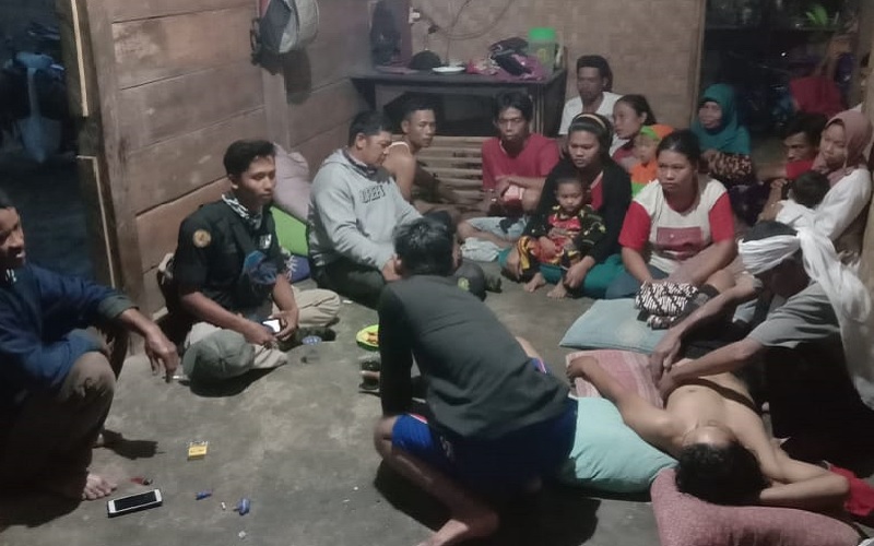 Dua Warga Lampung Barat Terluka saat Halau Gajah Masuk Permukiman