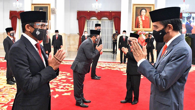 Proses Pelantikan 6 Menteri Kabinet Indonesia Maju - Bagian 3