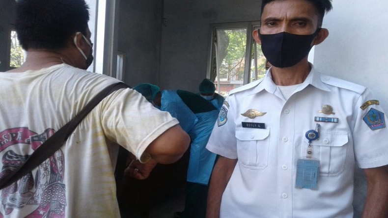 Amankan Mudik Natal, BTKLPP dan Dinkes Manado Gelar Tes Cepat Covid-19 di Terminal 