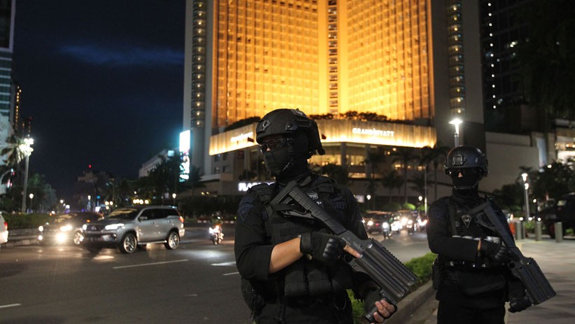 Polisi Jaga Ketat Objek Vital Ibu Kota - Bagian 3