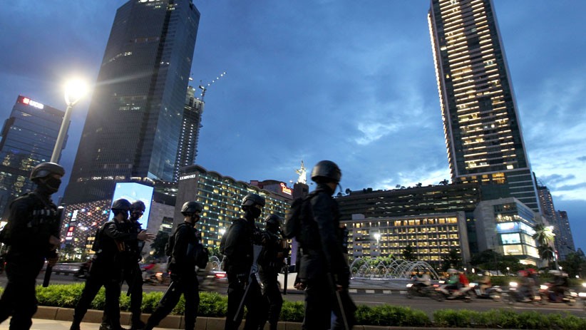 Polisi Jaga Ketat Objek Vital Ibu Kota - Bagian 2