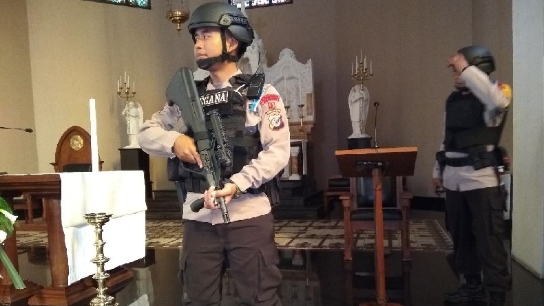 750 Personel Polri-TNI Siaga Amankan Natal di Kota Bandung