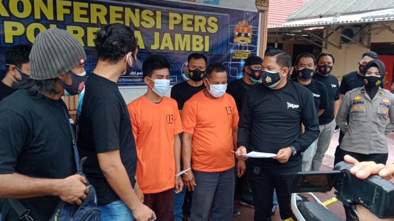 Curi Motor Pak Guru, Residivis Curanmor di Jambi Ditangkap Polisi