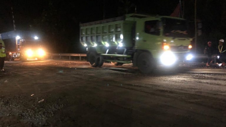 Ada Perbaikan Jalur Rel Kereta, Begini Kondisi Jalan Lintas Padang-Bukittinggi