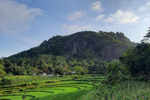 Gunung Api Nglanggeran Ditutup saat Malam Tahun Baru 2021