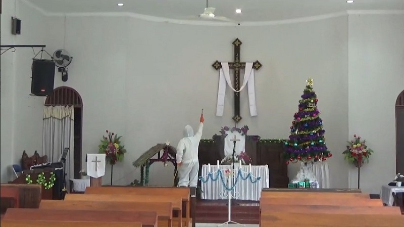 Pendeta Gereja di Jember Positif Covid-19, Misa Natal Dibatalkan 