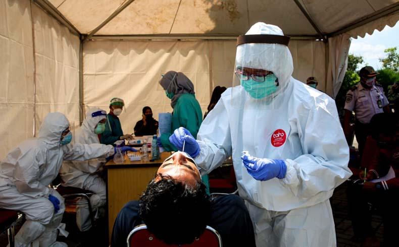 Libur Nataru, Pemudik Mulai Terjaring Operasi Yustisi dan Swab Antigen di Rest Area Tol Semarang