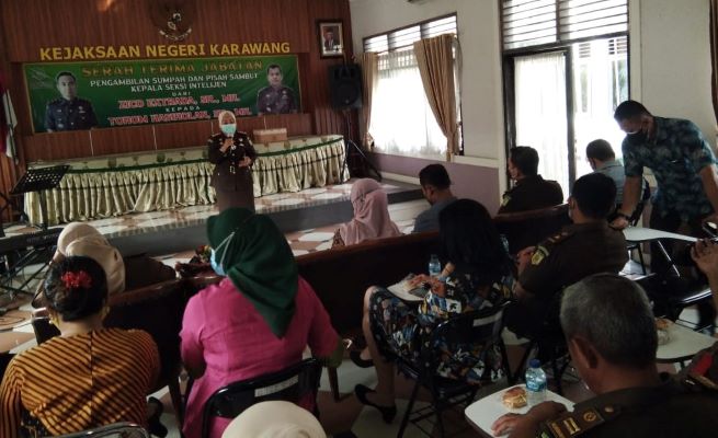 Usai Libur  Nataru,  Jaksa di Karawang Wajib Rapid Test Dua Kali