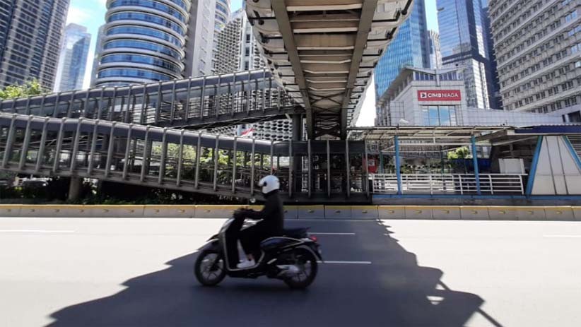 Libur Natal, Jalan Protokol Ibu Kota Lengang - Bagian 1