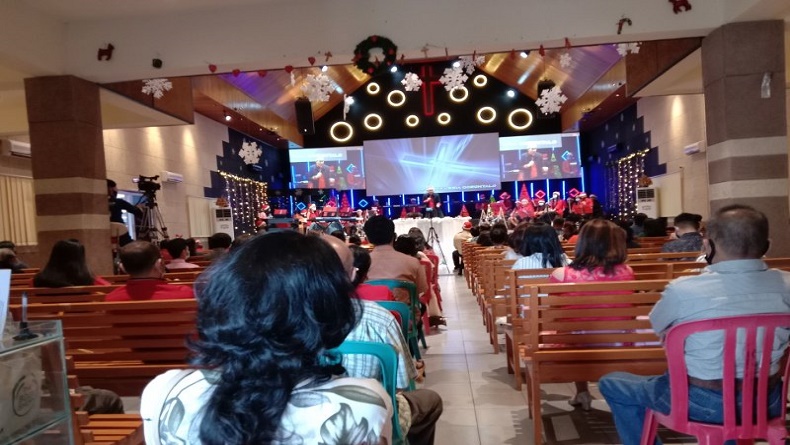 title Gereja di Gorontalo Terapkan Prokes Ketat di Kebaktian Natal Gereja di Gorontalo Terapkan Prokes Ketat di Kebaktian Natal