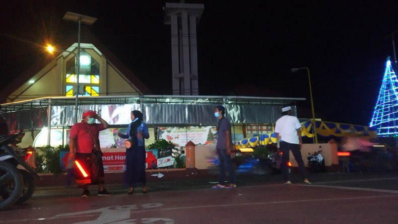 HMI Ikut Kawal Ibadah Misa Natal di Manokwari