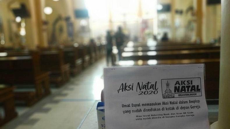title Gereja Katedral Makassar Gelar Misa Natal 7 Kali, Jemaat Dibatasi 500 Orang Gereja Katedral Makassar Gelar Misa Natal 7 Kali, Jemaat Dibatasi 500 Orang