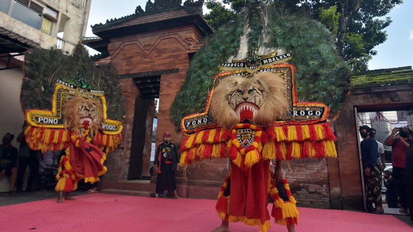 Festival Budaya Pecut Pusaka Ksatria Mahottama 2020 di Bali - Bagian 2