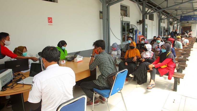 Stasiun Poncol Semarang Layani Rapid Test Antigen