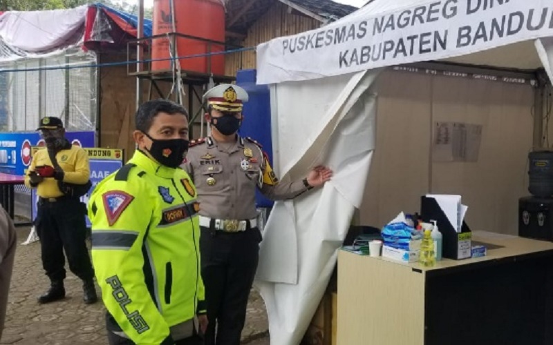 Menolak Jalani Rapid Test Antigen, Puluhan Pelancong asal Jakarta Dilarang Masuk Ciwidey