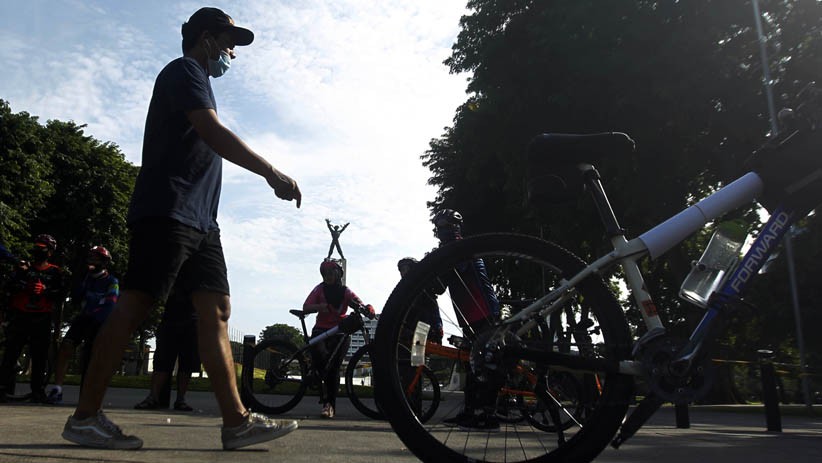 Taman Lapangan Banteng Ditutup untuk Umum hingga 1 Januari 2021 - Bagian 1
