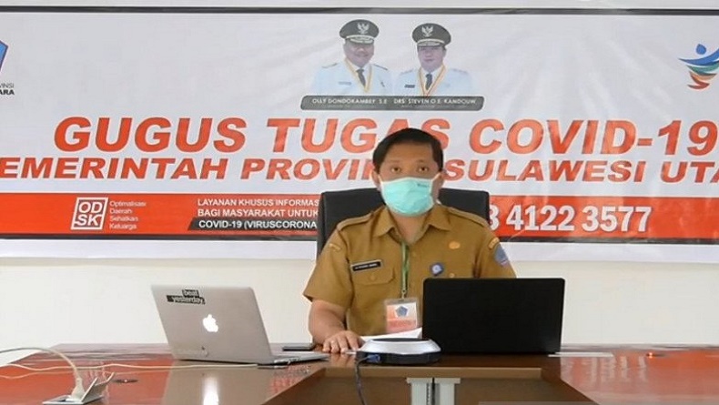 Angka Kesembuhan Pasien Covid-19 di Sulut Capai 71,54 Persen
