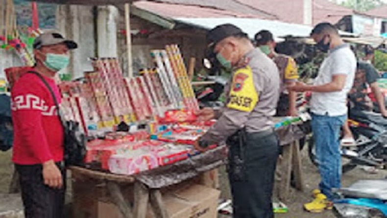 Petasan, Mercon dan Kembang Api Dirazia, Ini Penjelasan Kapolres Minsel 