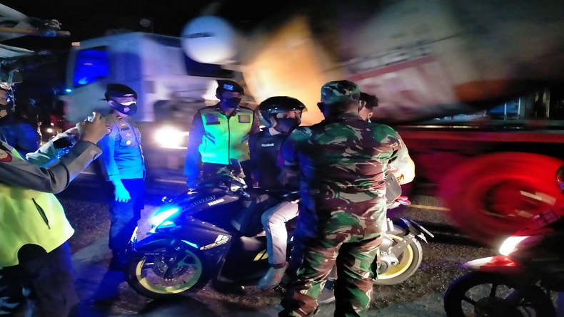 Kodim 1309/Manado Gelar Operasi Yustisi Tekan Penyebaran Covid-19