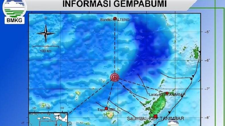 Gempa Terbaru M4,3 Guncang Maluku Barat Daya, Tak Berpotensi Tsunami