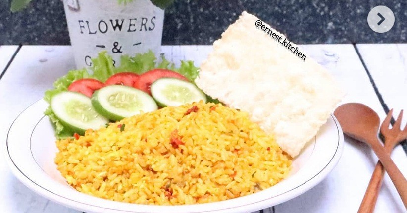 Resep Nasi Goreng Empon-Empon Terbuat dari Kunyit, Sehat untuk Kekebalan Tubuh