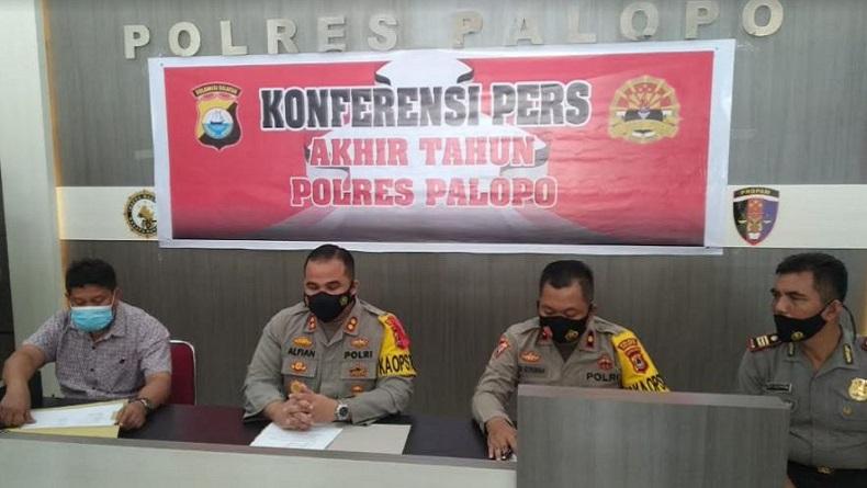 Angka Kriminalitas di Palopo Turun 33,7 Persen, Kasus Pembunuhan Meningkat