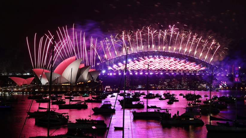 Pesta Kembang Api, Tanda Tahun Baru 2021 di Australia - Bagian 2